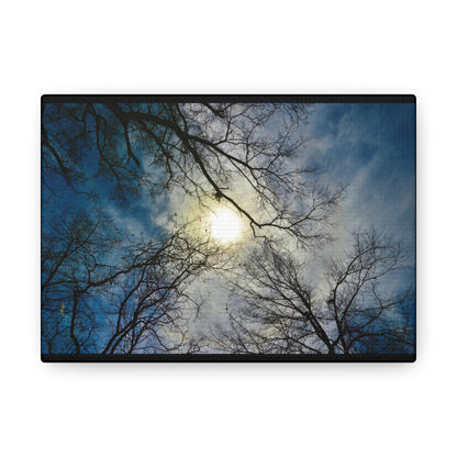 Sunup Black Canvas Gallery Wraps