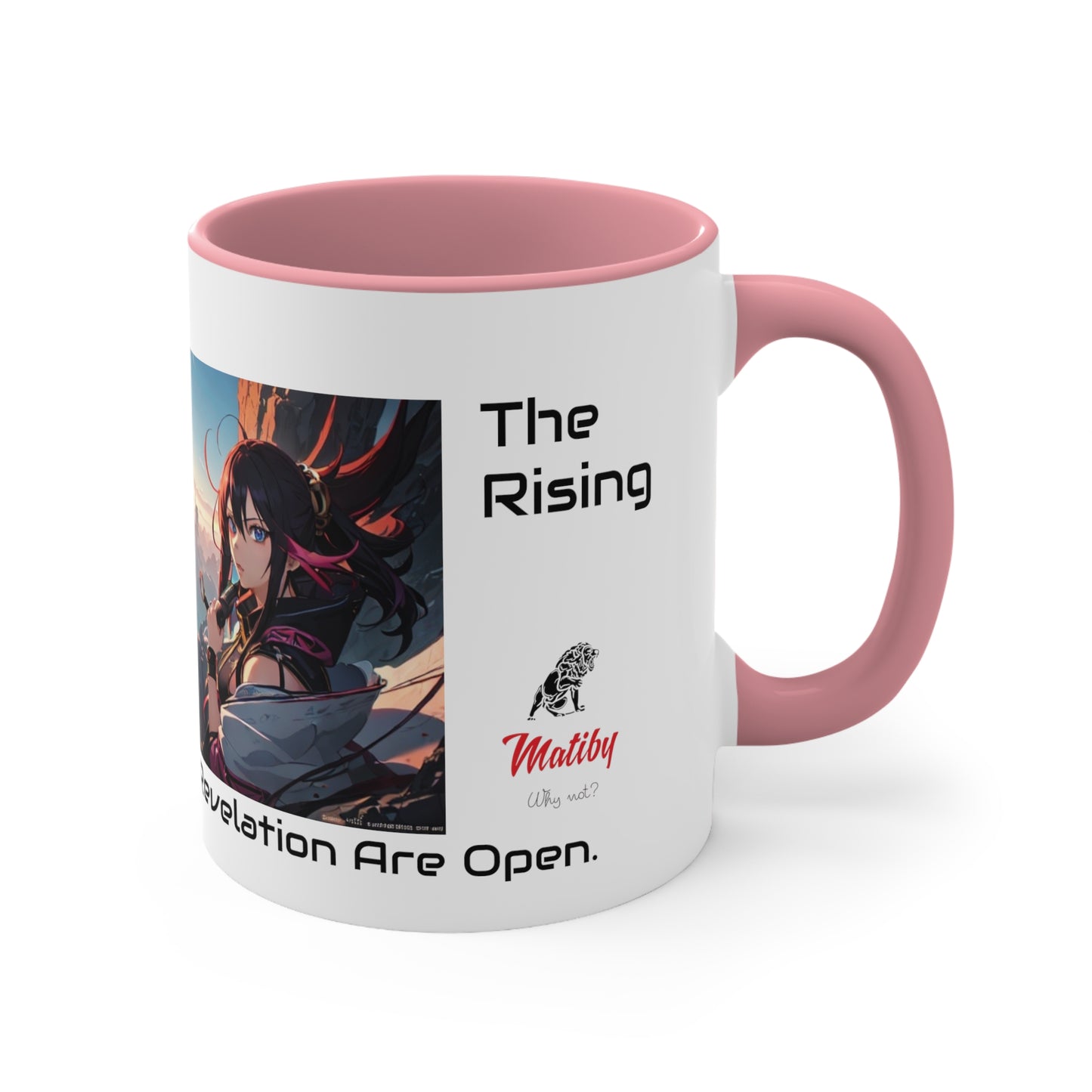 The Rising Accent Mug, 11oz