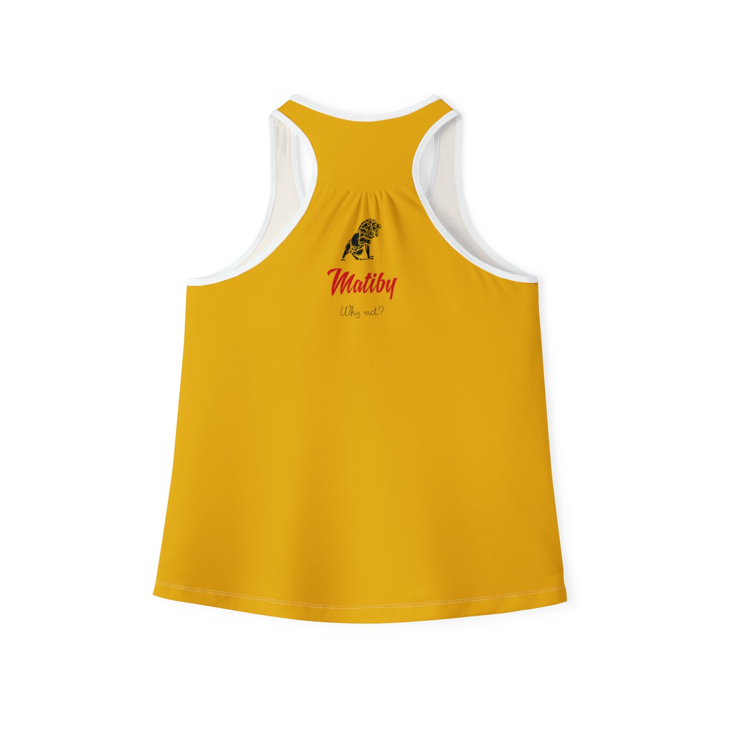 Women's Yellow Tank Top (AOP)