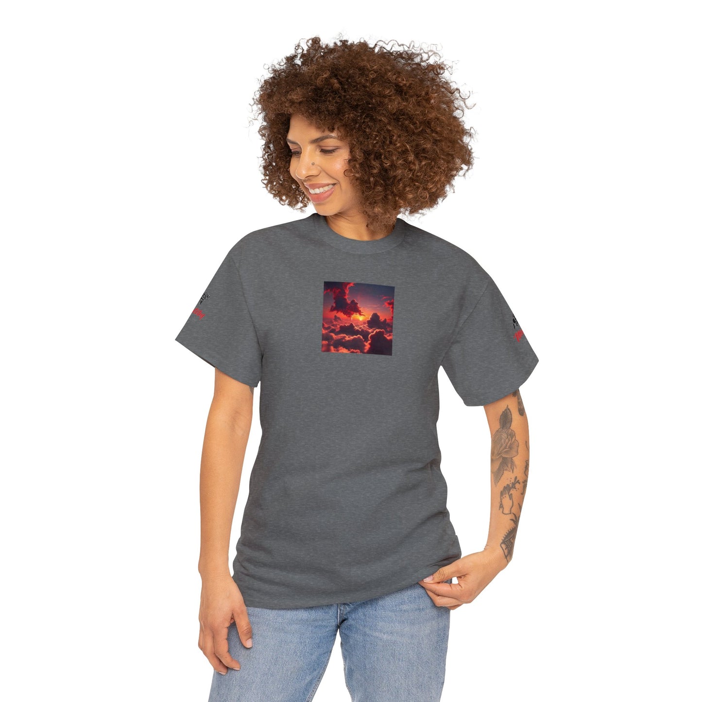 Matiby Sunset Unisex Heavy Cotton Tee