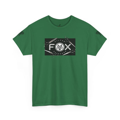 Silver Fox Scissors Unisex Heavy Cotton Tee