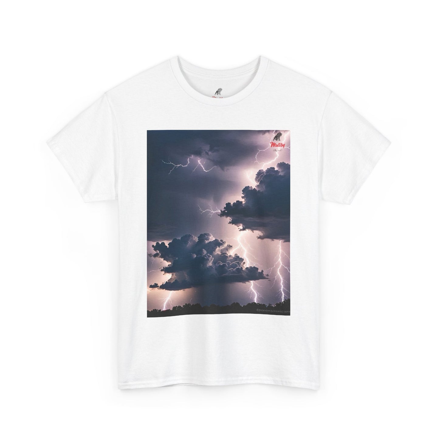 Lightning Style Unisex Heavy Cotton Tee