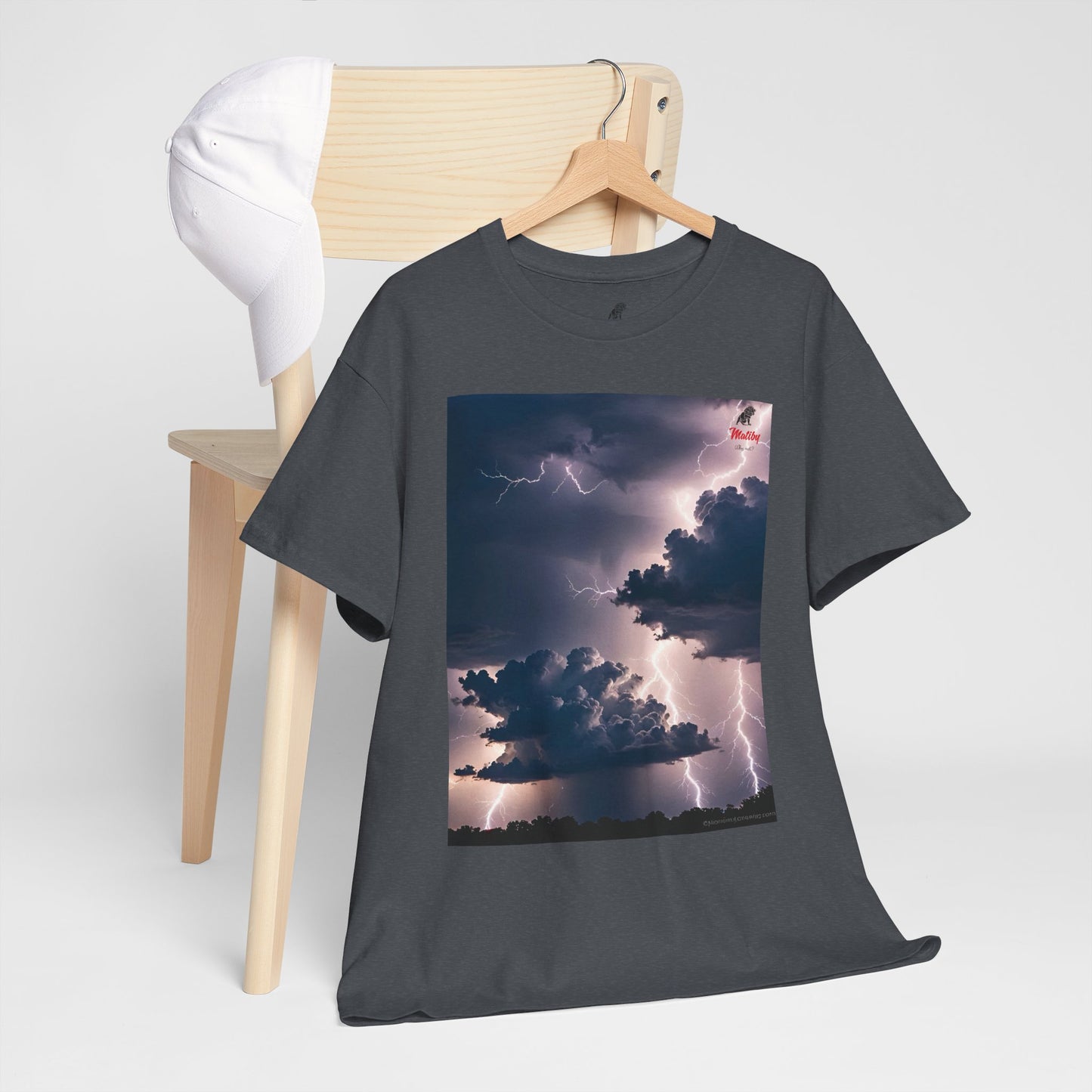 Lightning Style Unisex Heavy Cotton Tee