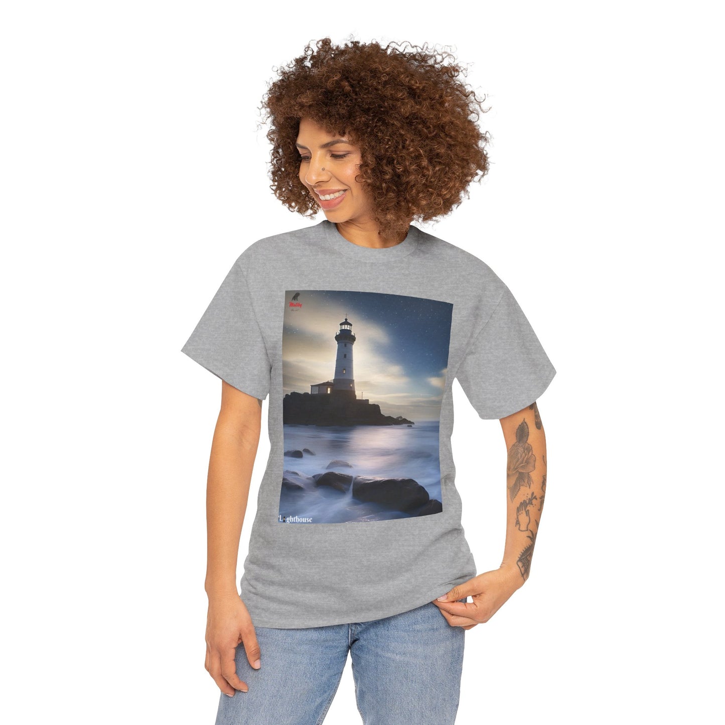 Lighthouse Unisex Heavy Cotton Tee