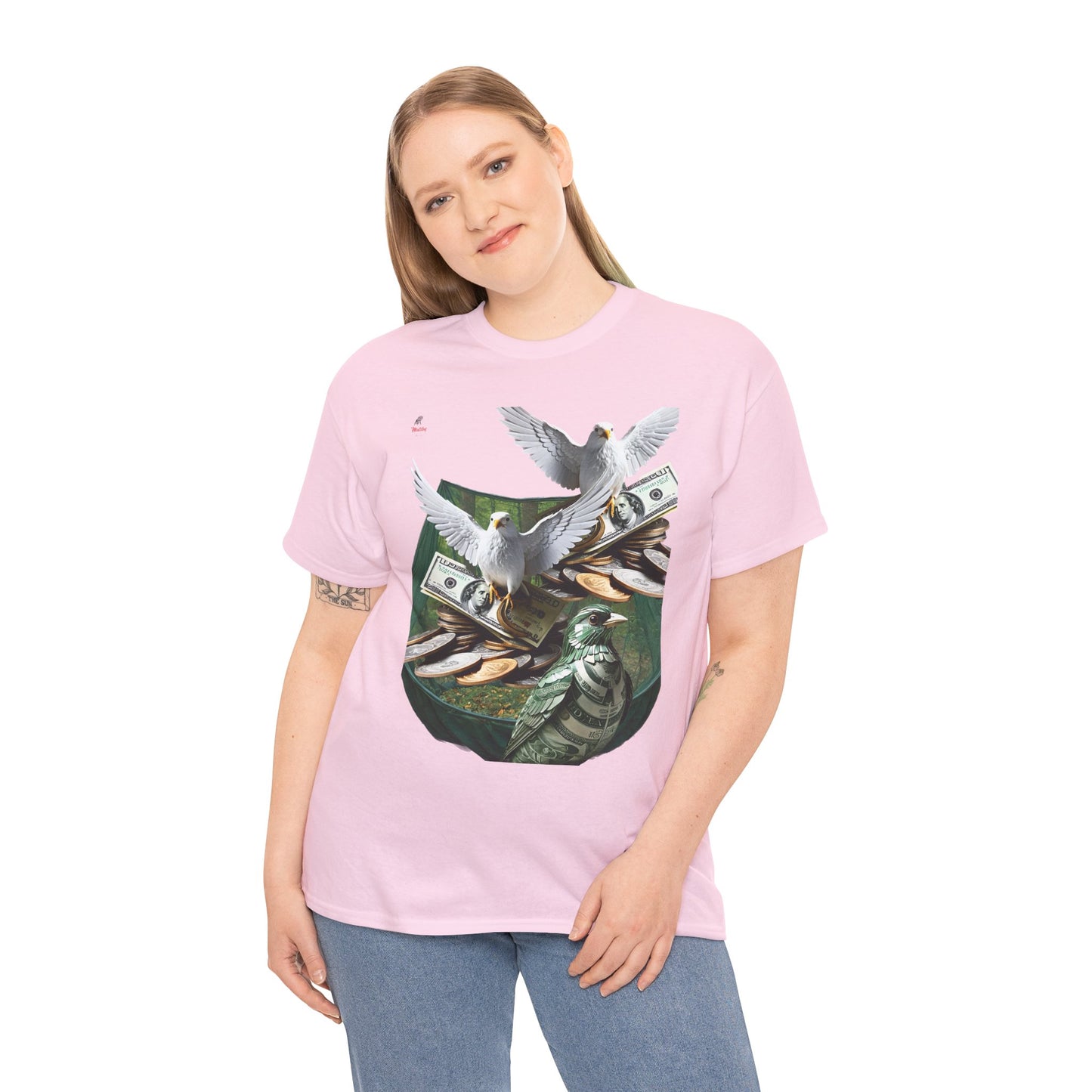 M$ney Bird Heavy Cotton Tee