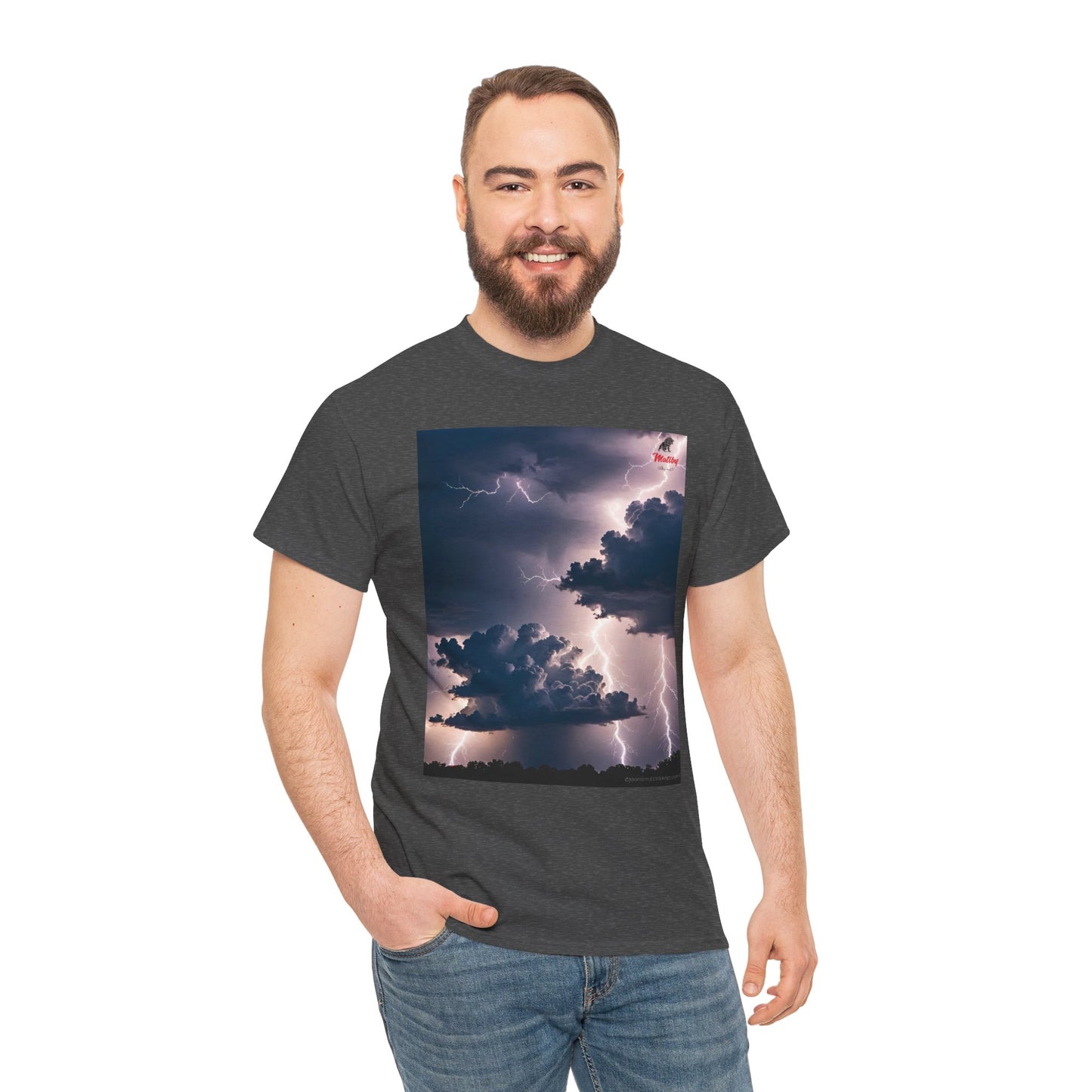 Lightning Style Unisex Heavy Cotton Tee