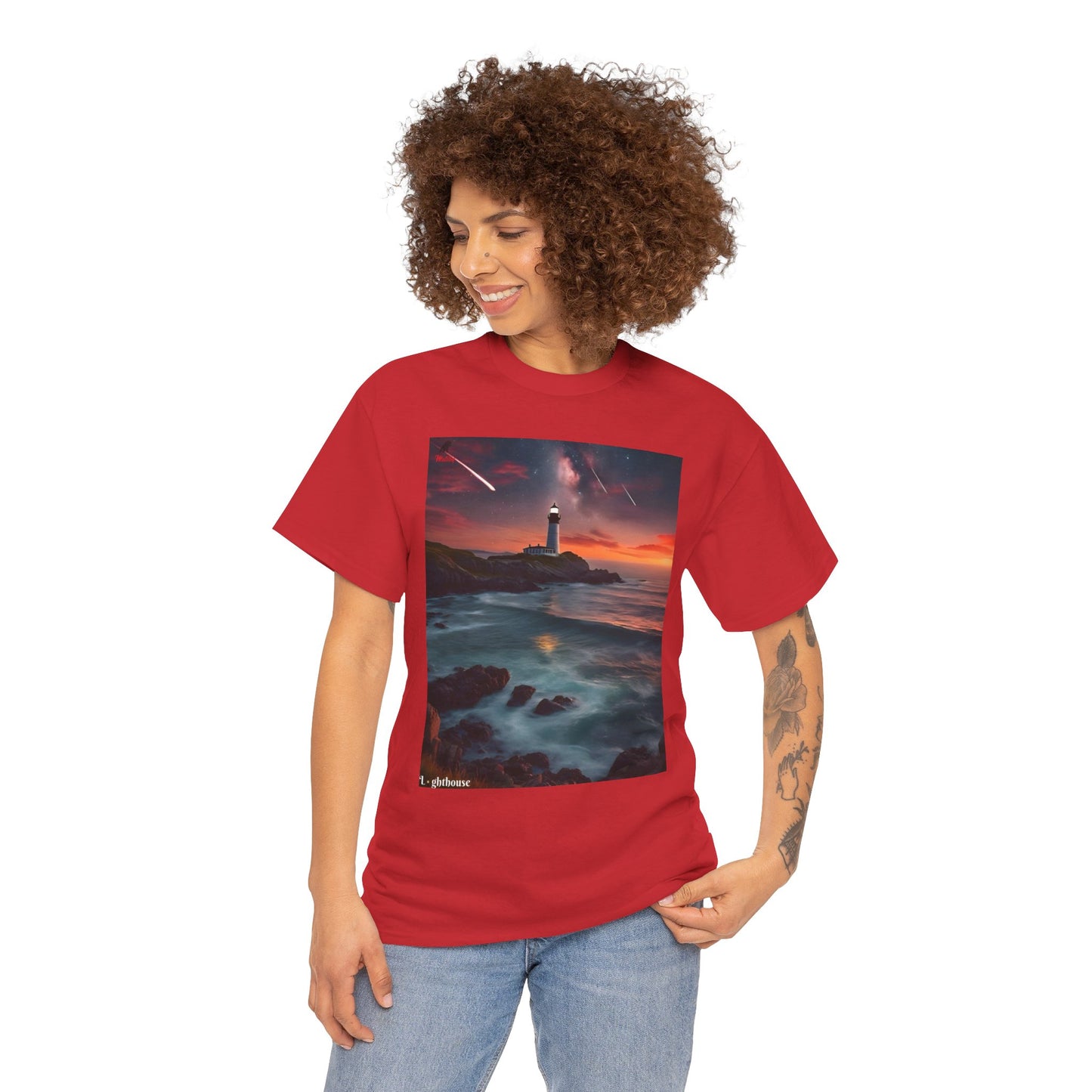 Lighthouse Unisex Heavy Cotton Tee