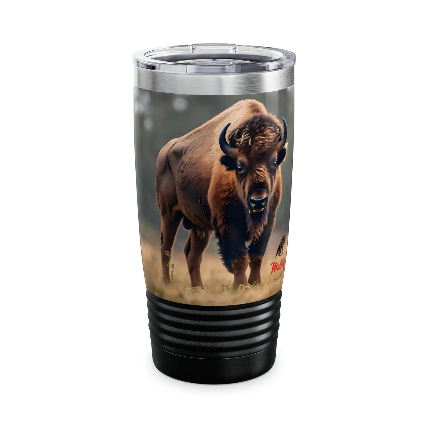 Artzy Bison Ringneck Tumbler, 20oz