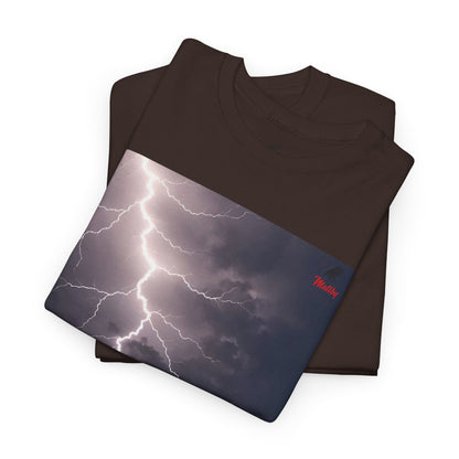 Lightning Style East West Unisex Heavy Cotton Tee