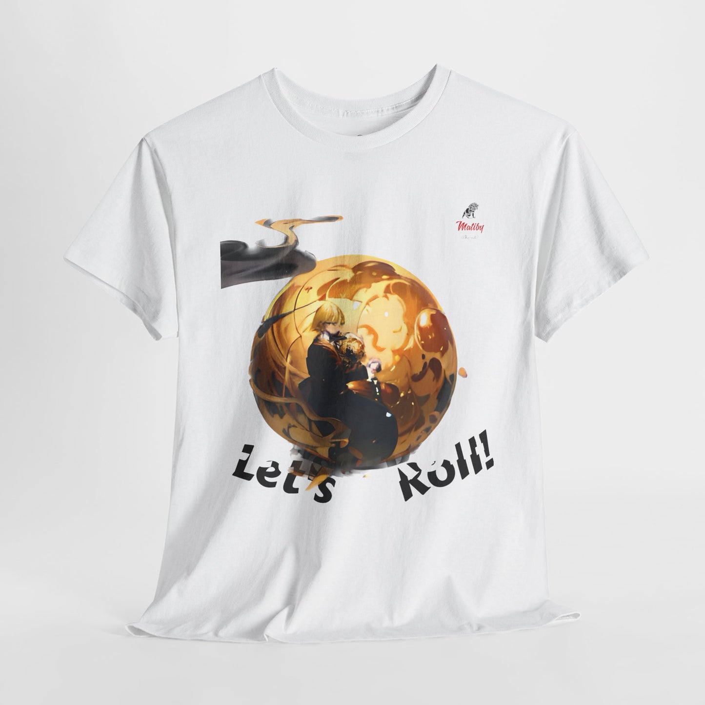 Let's Roll! Unisex Heavy Cotton Tee