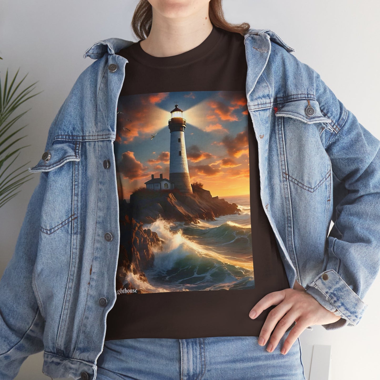 Lighthouse Unisex Heavy Cotton Tee