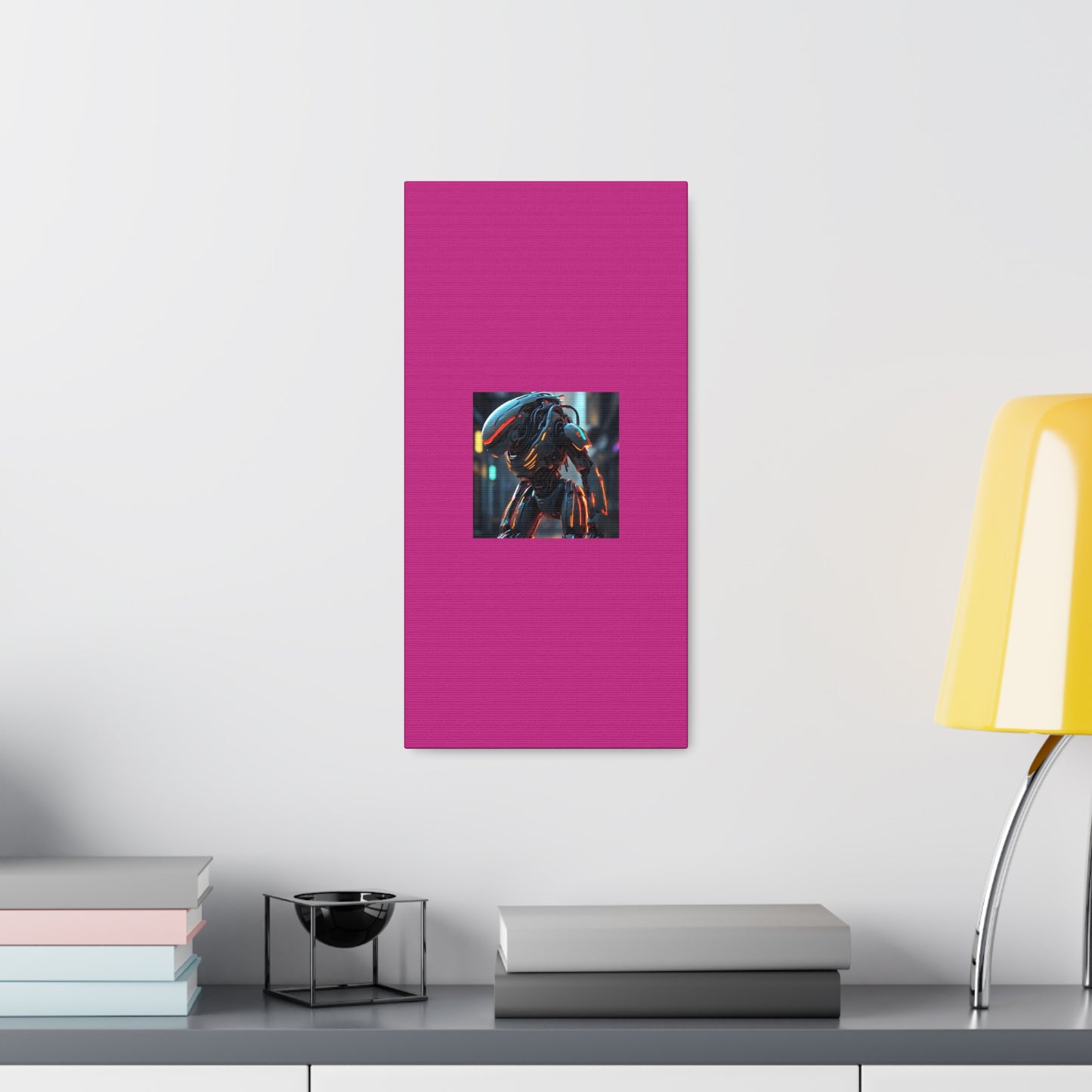 Matiby MEK Pink Canvas Gallery Wraps