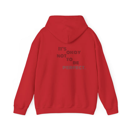 Matiby "It's okay not to be perfect" Unisex Heavy Blend™ Hooded Sweatshirt