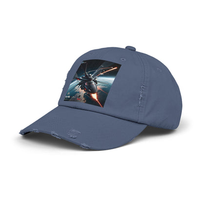 Aero Unisex Distressed Cap