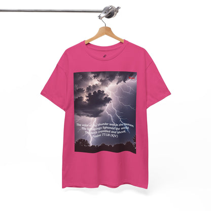 Lightning Style Thunder Unisex Heavy Cotton Tee