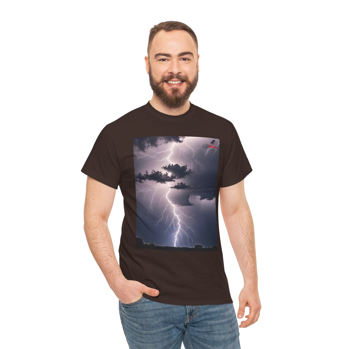 Lightning Style Unisex Heavy Cotton Tee