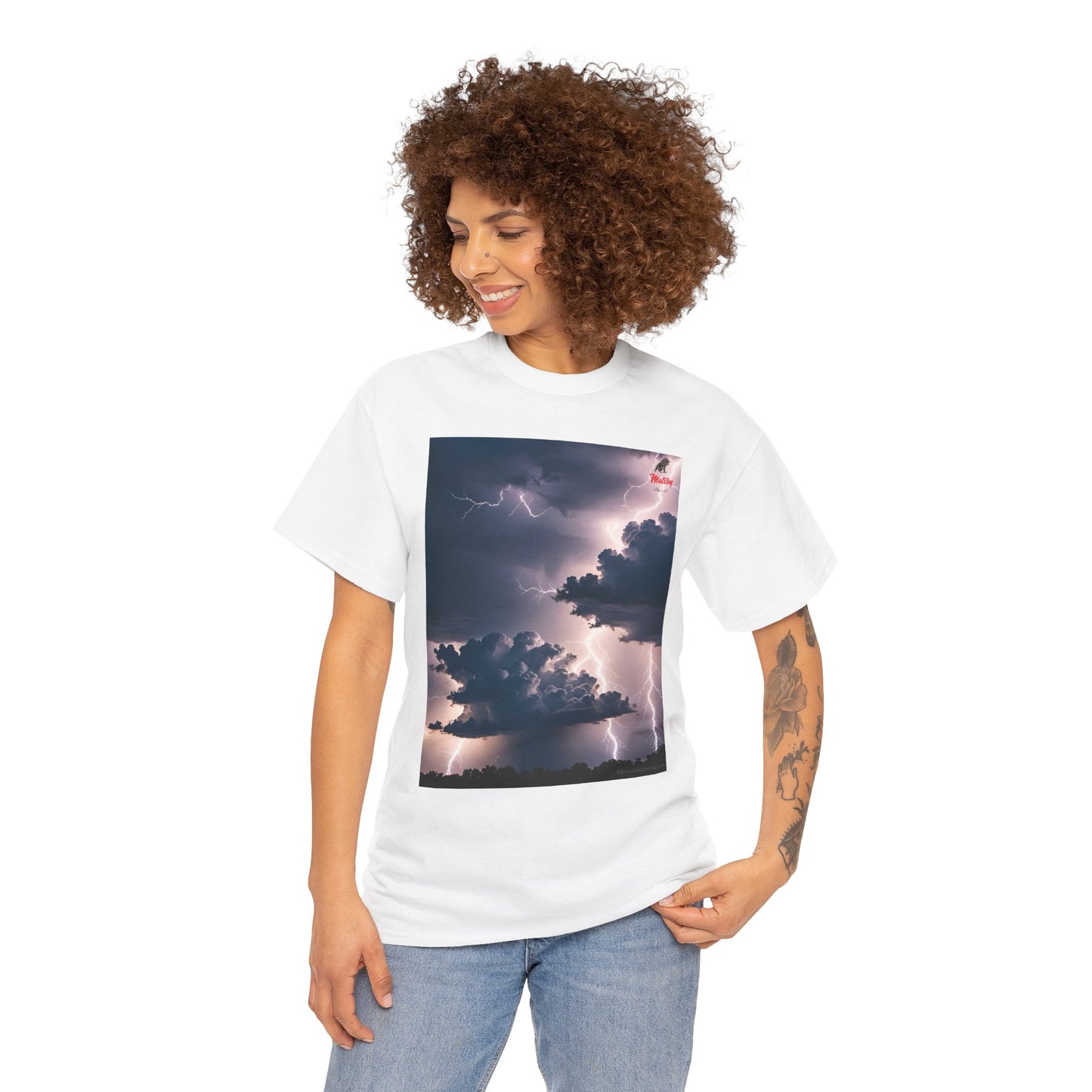 Lightning Style Unisex Heavy Cotton Tee