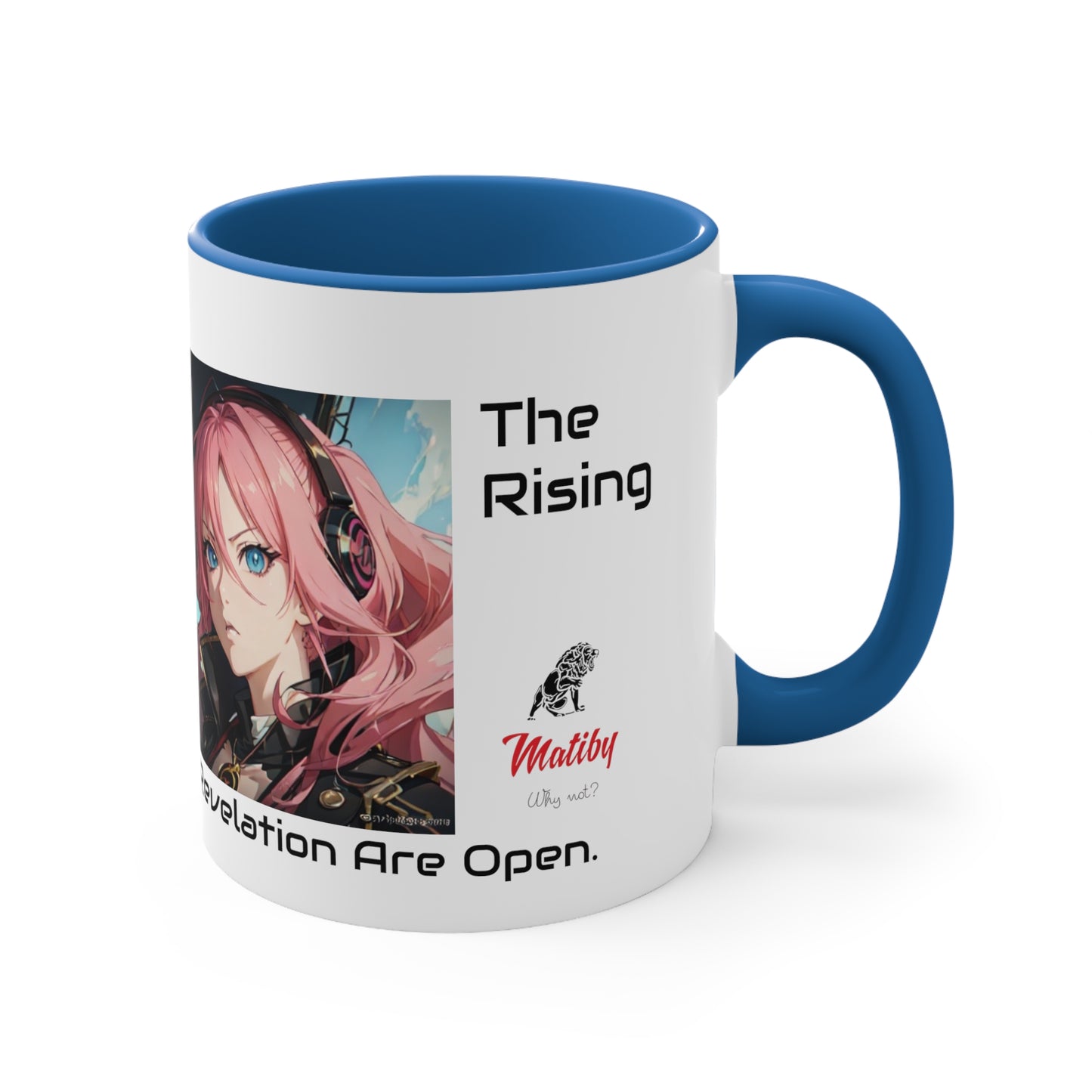 The Rising Accent Mug, 11oz