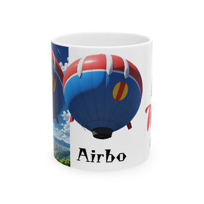 Matiby Airbo Ceramic Mug, (11oz, 15oz)