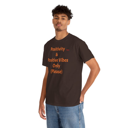 Positivity Unisex Heavy Cotton Tee