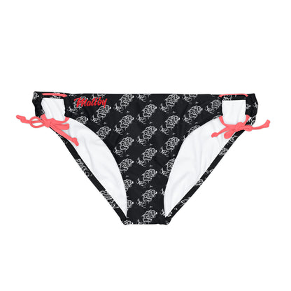 Matiby Lion Loop Tie Side Bikini Bottom (AOP)