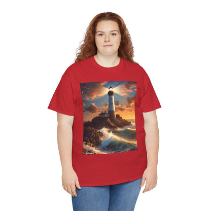 Lighthouse Unisex Heavy Cotton Tee