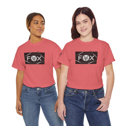 Silver Fox Scissors Unisex Heavy Cotton Tee