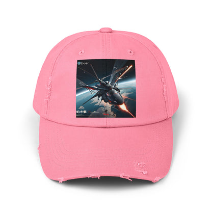 Aero Unisex Distressed Cap