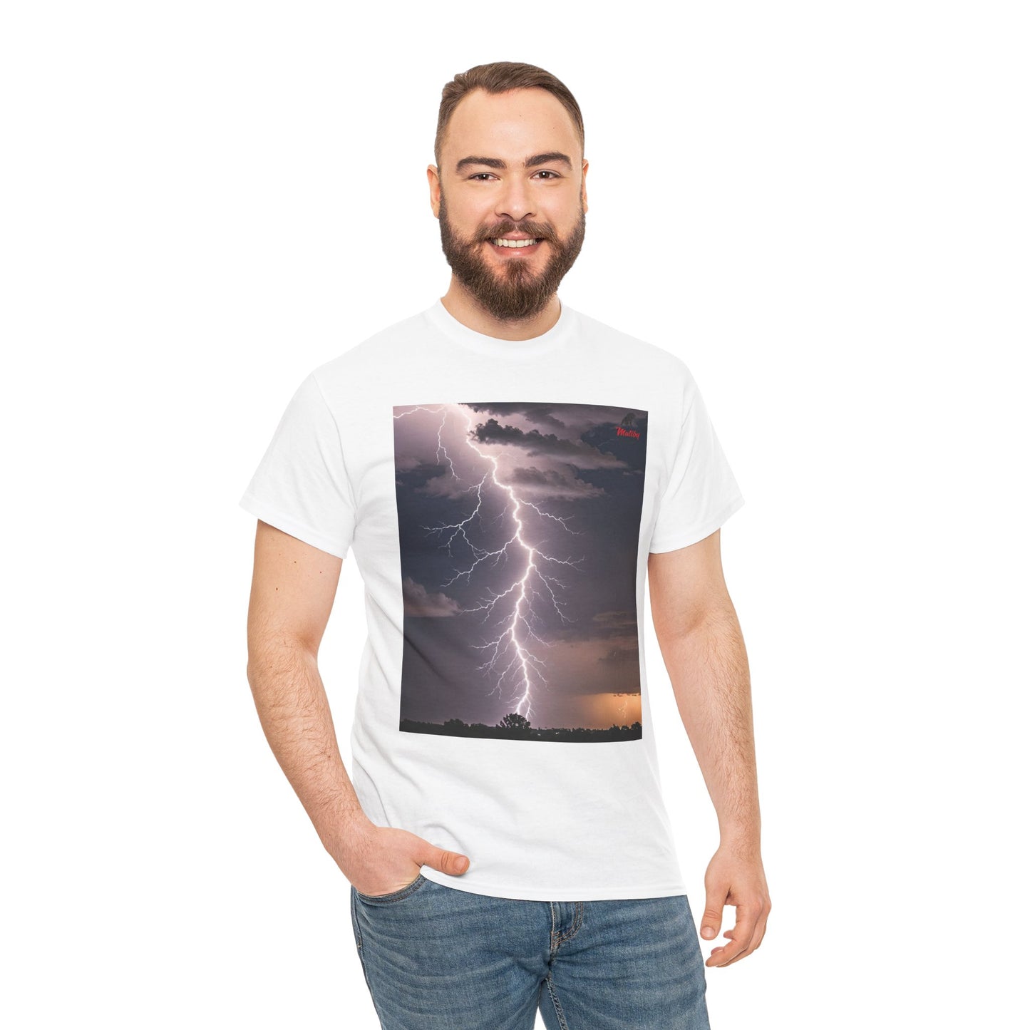 Lightning Style Unisex Heavy Cotton Tee