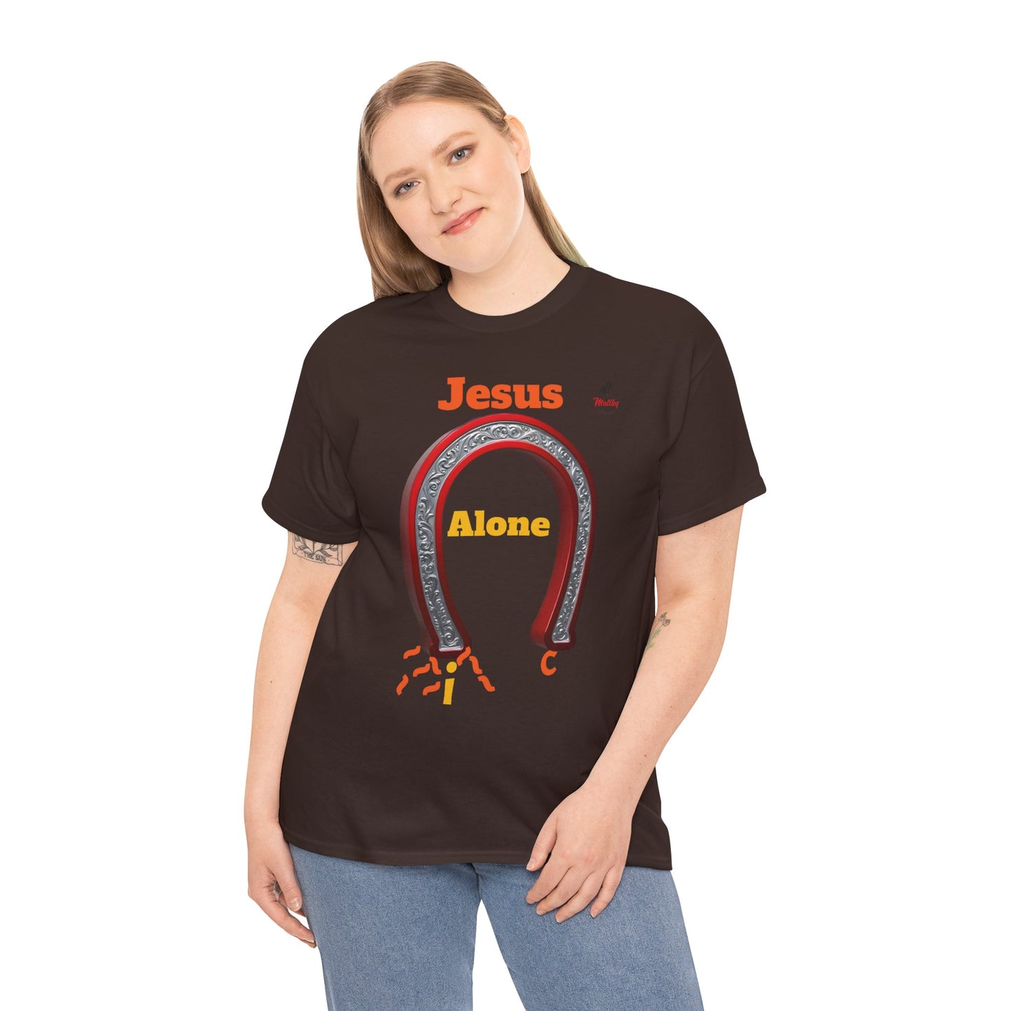 Magnetic Jesus The Original Unisex Heavy Cotton Tee