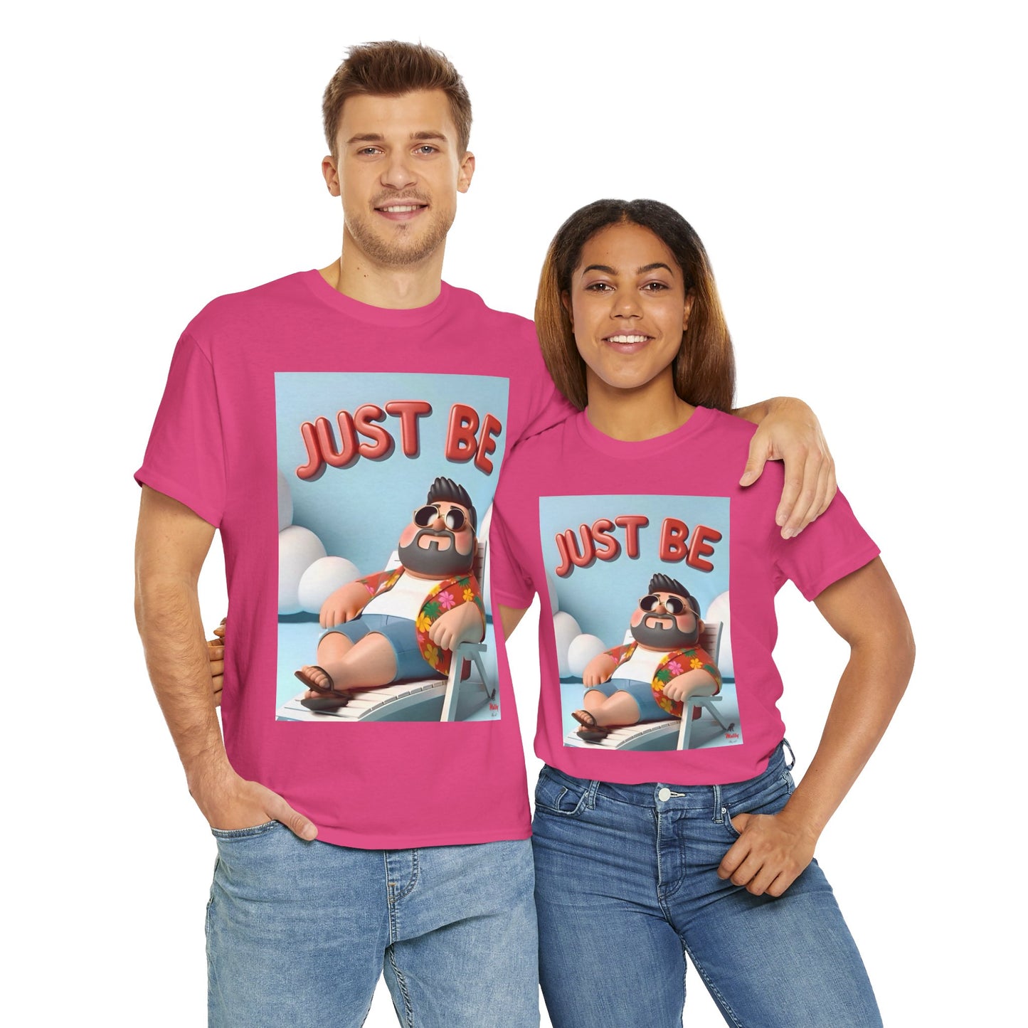 Just Be Unisex Heavy Cotton Tee