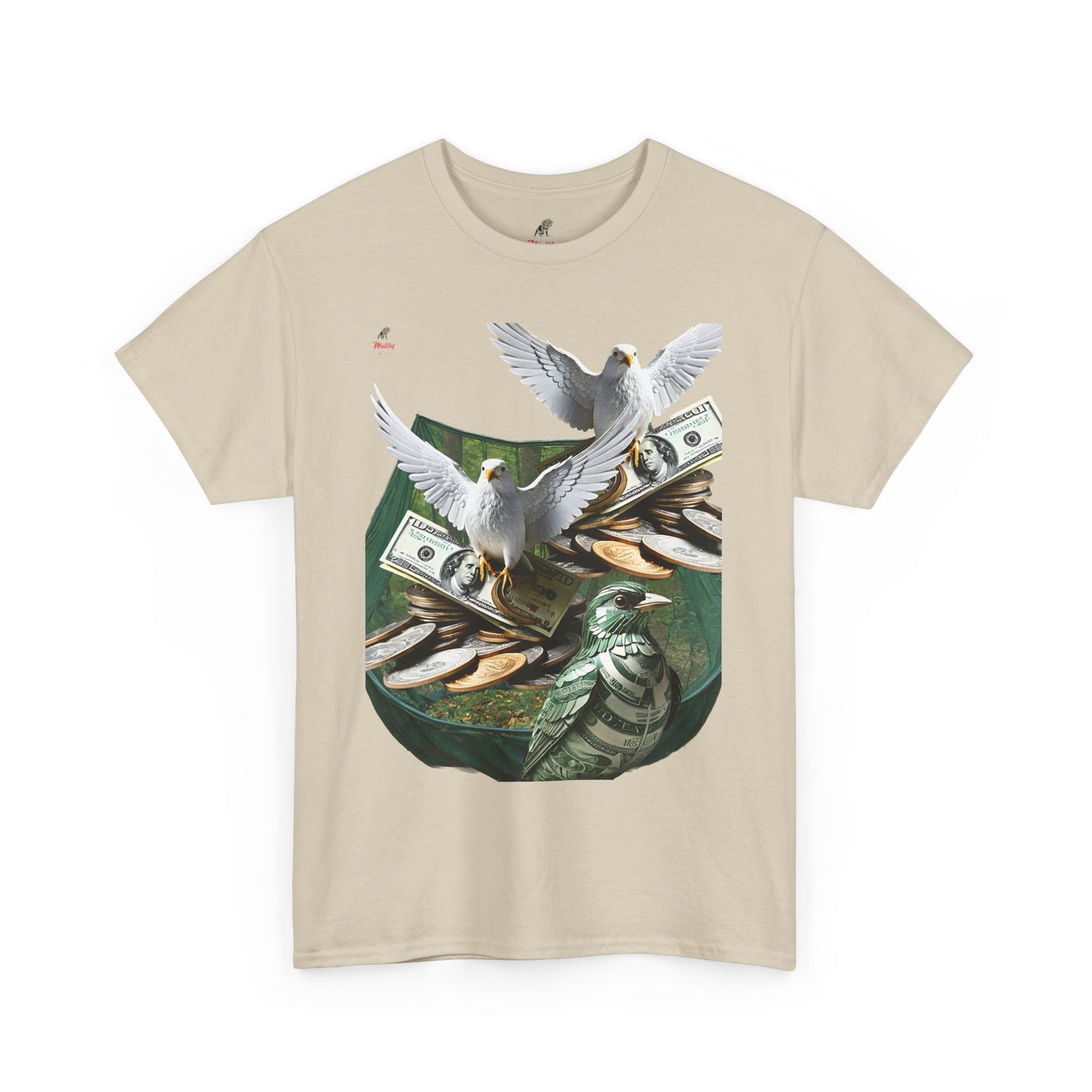 M$ney Bird Heavy Cotton Tee