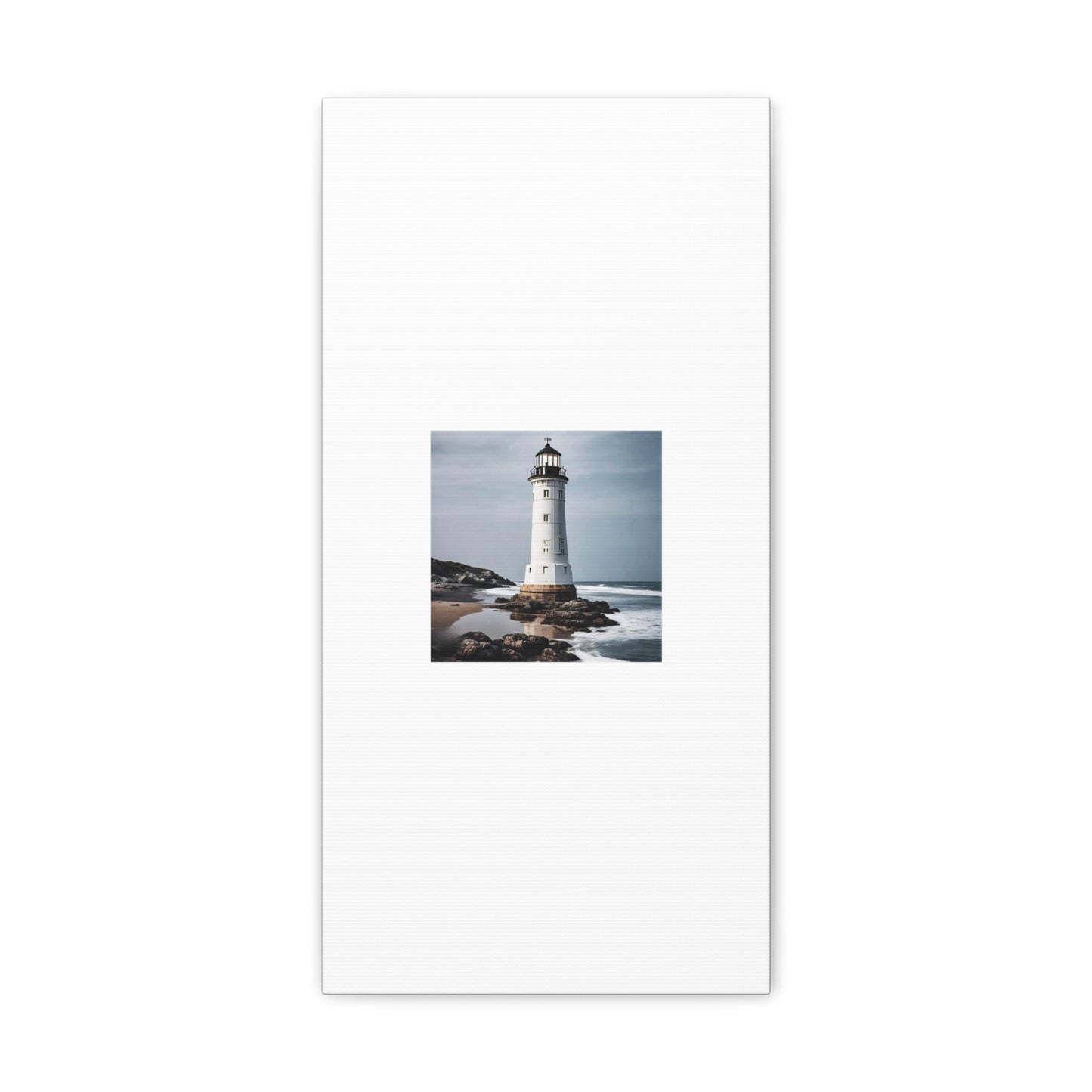 Lighthouse White Canvas Gallery Wraps