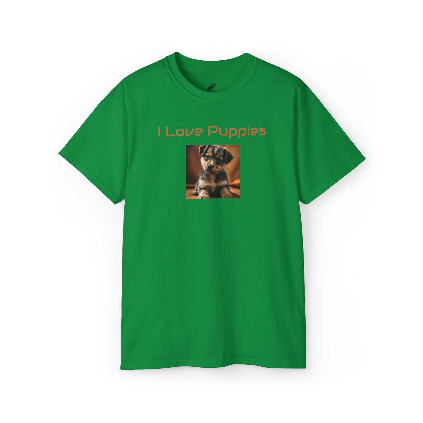 Matiby "I Love Puppies" Unisex Ultra Cotton Tee