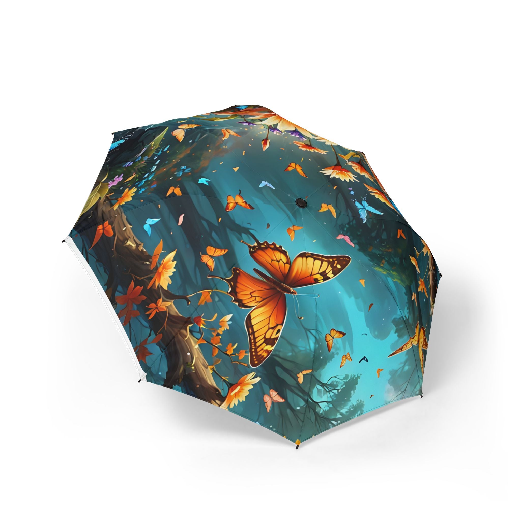 Tranquil Nature Scenery #11 Semi-Automatic Foldable Umbrella | Scenic Retreats, Landscape Art