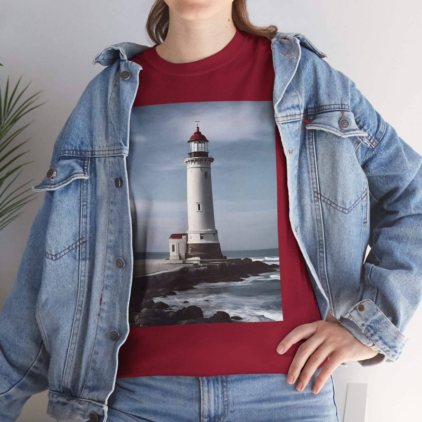 Lighthouse Unisex Heavy Cotton Tee