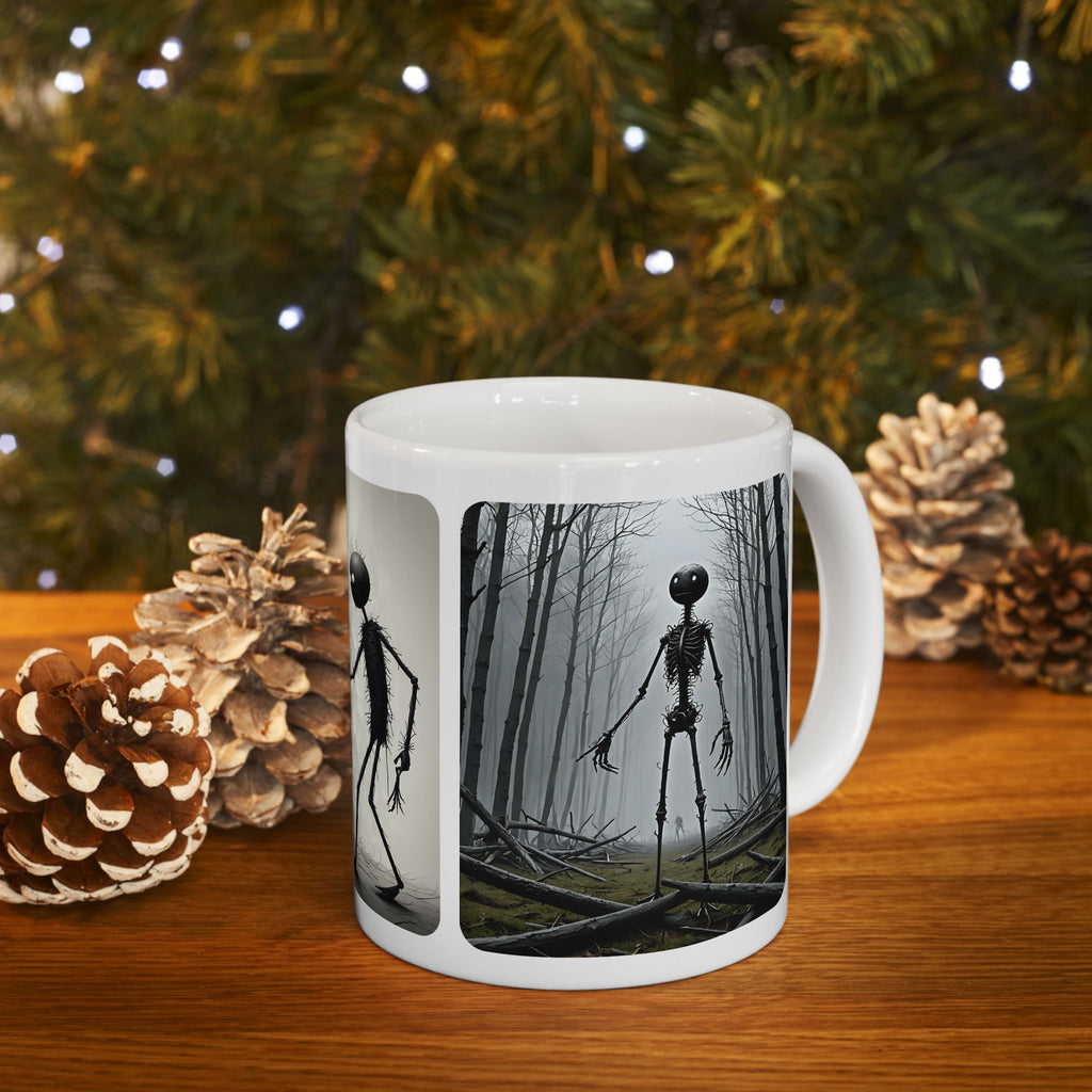The Stick-To-It Species #2 White Ceramic Mug – Anatomy of Optimism Cup 11oz/15oz