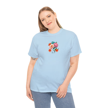 Matiby Floral Unisex Heavy Cotton Tee