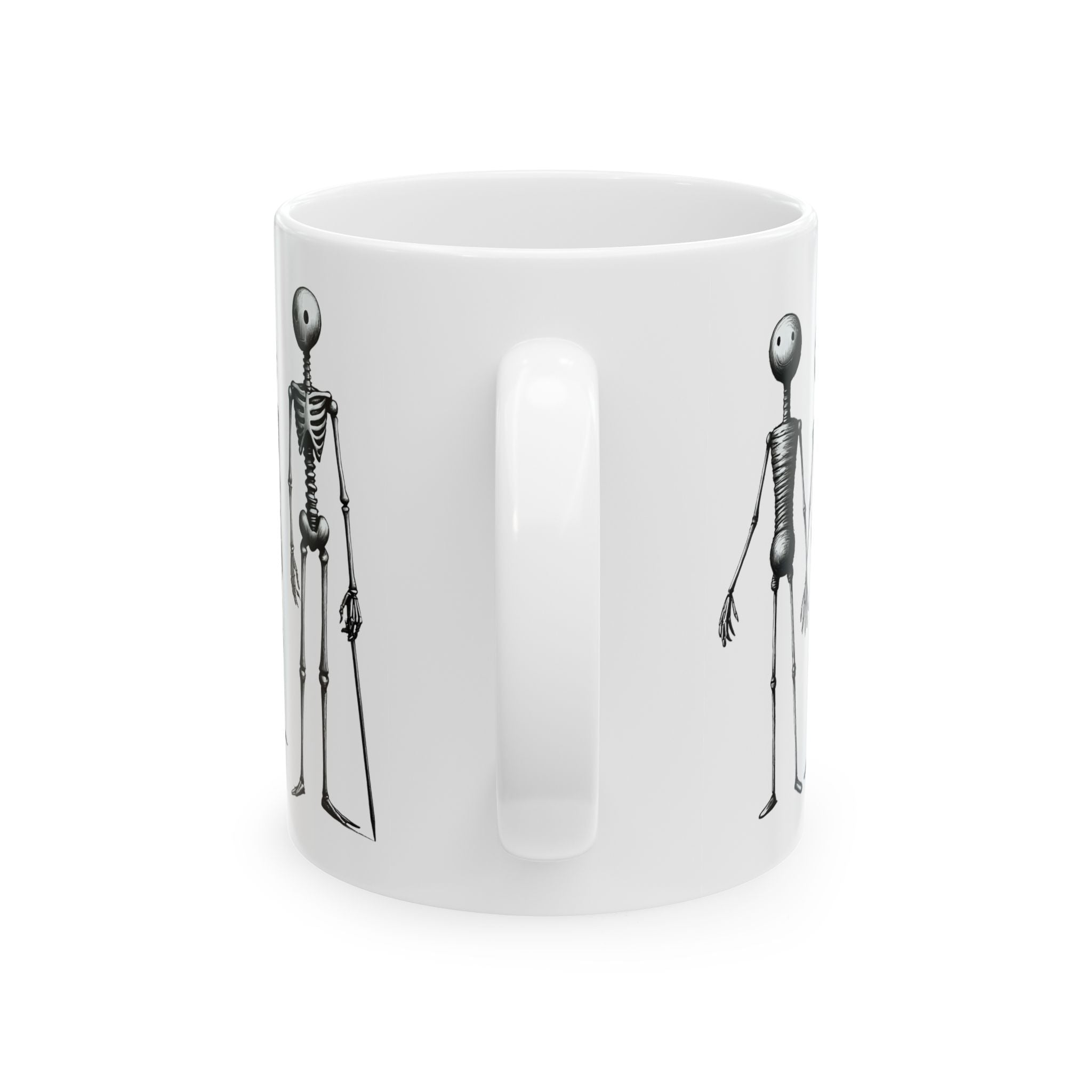 The Stick-To-It Species #14 White Ceramic Mug – Anatomy of Optimism Cup 11oz/15oz