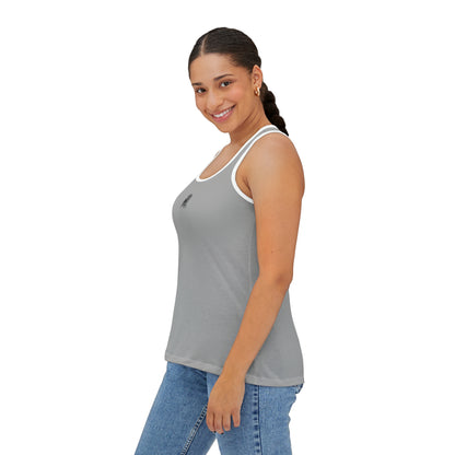 Women's Light Grey Tank Top (AOP)