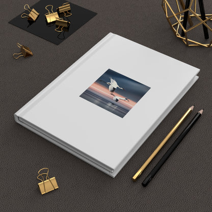 Bird Hardcover Journal Matte White