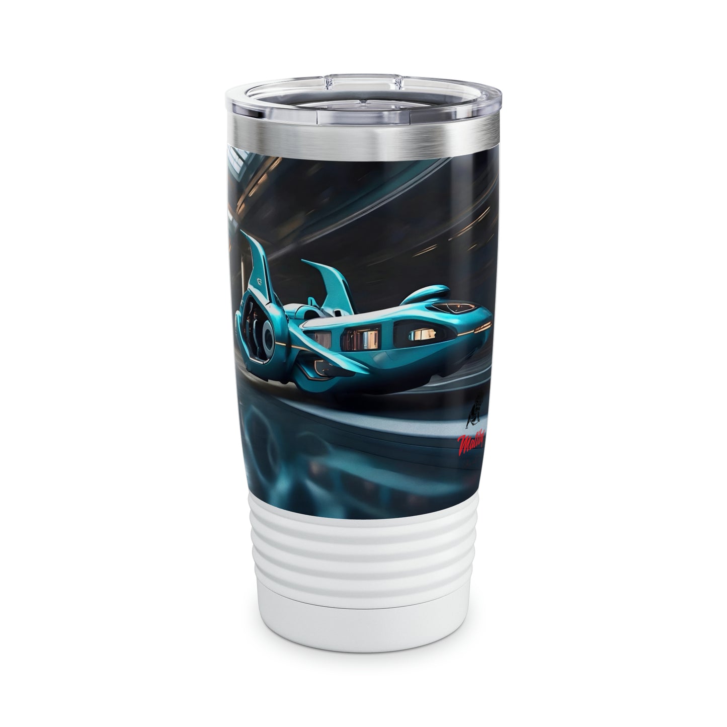 Artzy Flying Car Ringneck Tumbler, 20oz