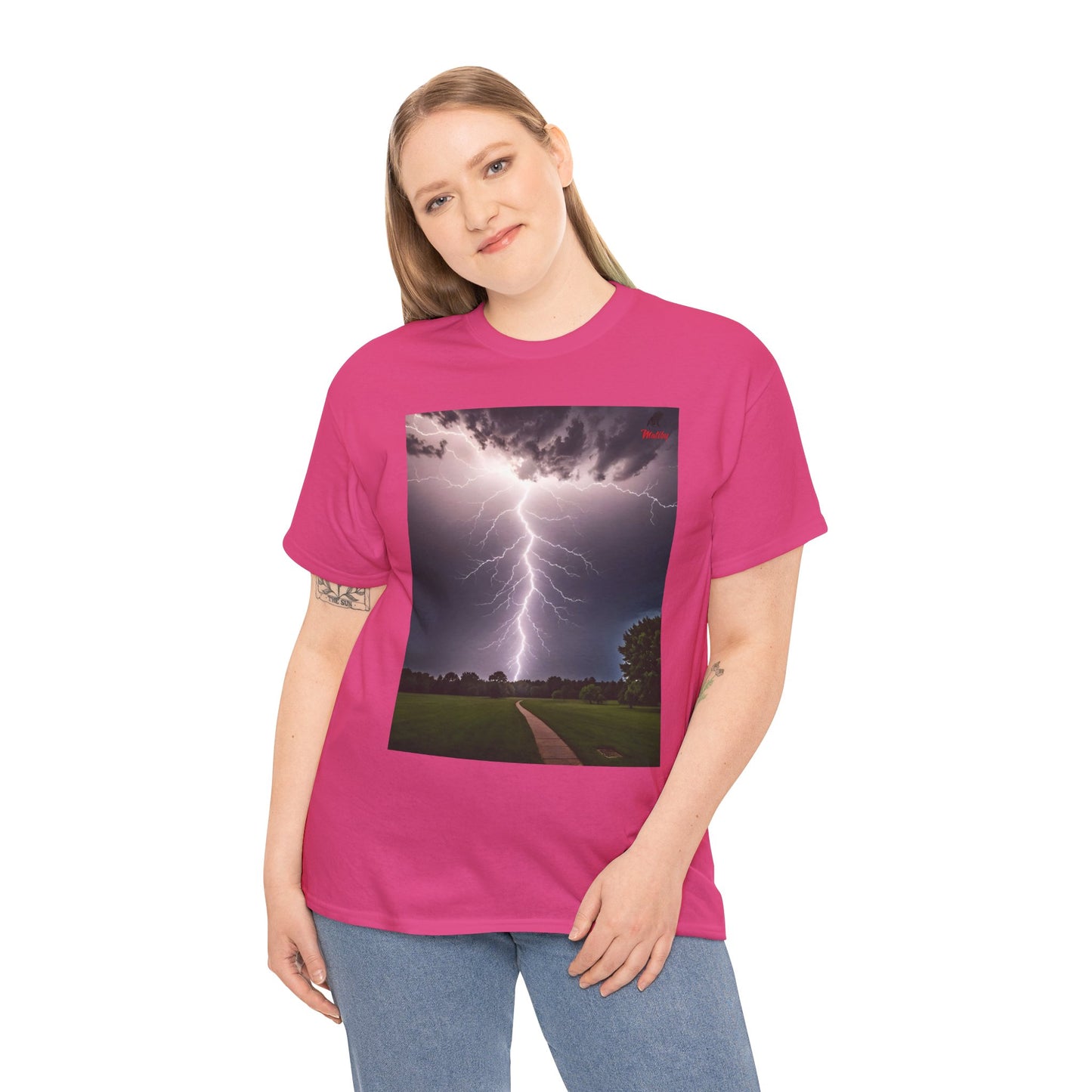 Lightning Style Unisex Heavy Cotton Tee