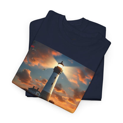 Lighthouse Unisex Heavy Cotton Tee