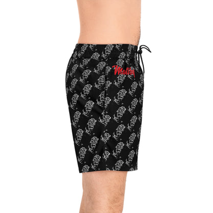 Men's Mid-Length Swim Shorts (AOP)