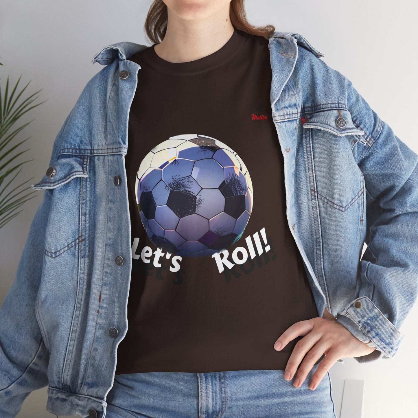 Let's Roll! Unisex Heavy Cotton Tee