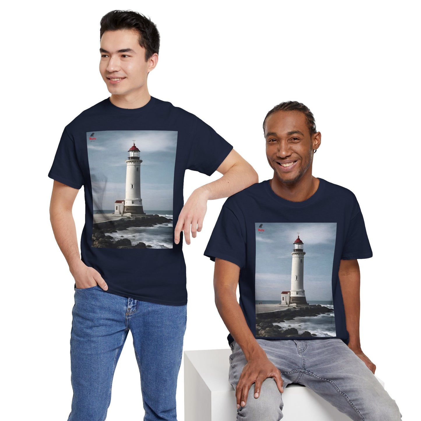 Lighthouse Unisex Heavy Cotton Tee