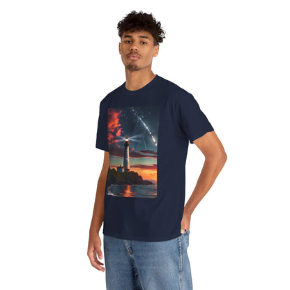 Lighthouse Unisex Heavy Cotton Tee