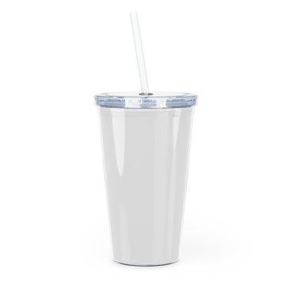 Matiby Plastic Tumbler with Straw