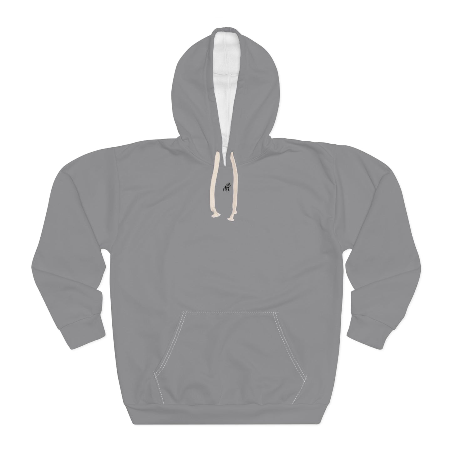 Matiby Grey Unisex Pullover Hoodie (AOP)